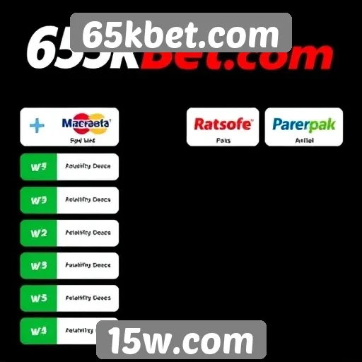 Revisão das opções de pagamento no 65kbet